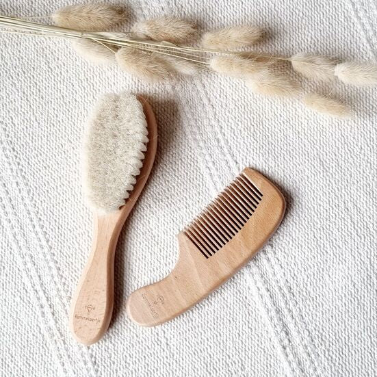 Brosse et peigne pour bébé