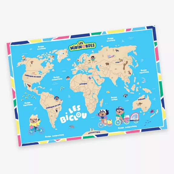 La carte du Monde