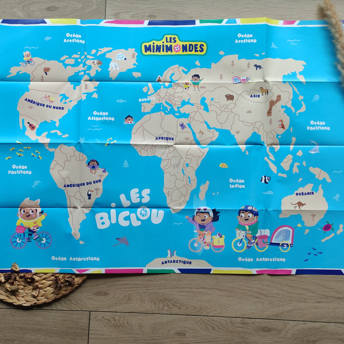La carte du Monde