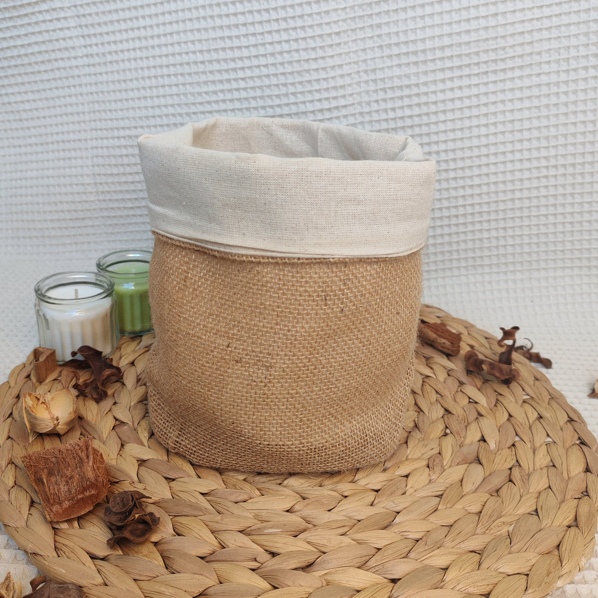 Panière en jute