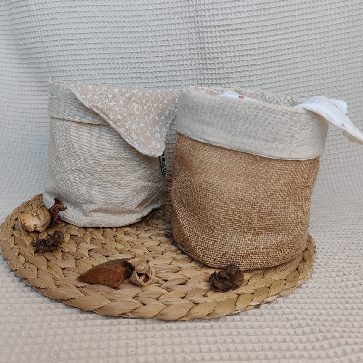 Panière en jute