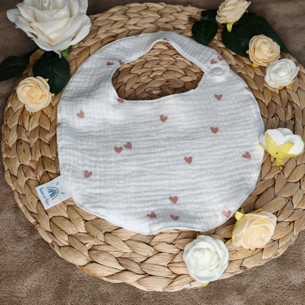Bavoir personnalisable bébé