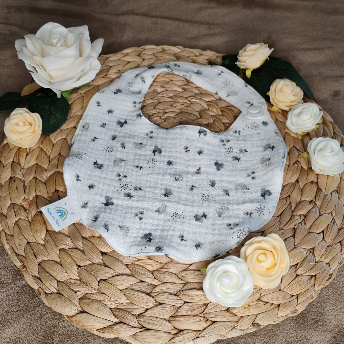 Bavoir personnalisable bébé